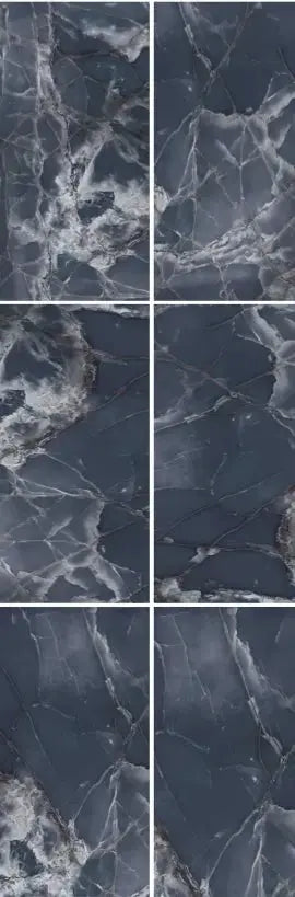 ONYX BLUE 60 x 120 cm 9 mm High Gloss Porcelain Tile £25.99 Vivido Tiles Harrogate 