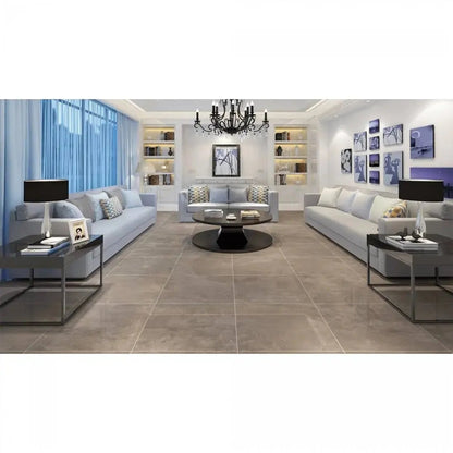 Ocean Gris Concrete effect Matt 60x60 cm Porcelain Tiles from £26.99 sq.m DS