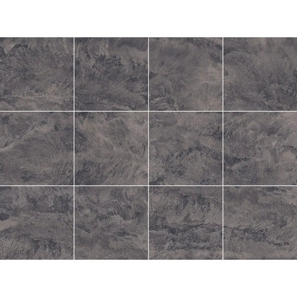 Ocean Nero Concrete effect polished 60x60 cm Porcelain Tiles from £26.99 sq.m DS