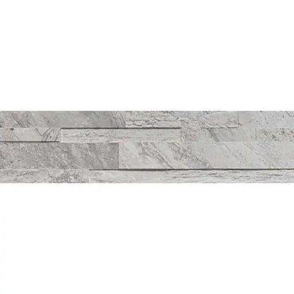 Oswald Grey Split Face Matt Porcelain Wall 150x610 mm Porcelain feature wall tiles £59.99 sq.m Vero