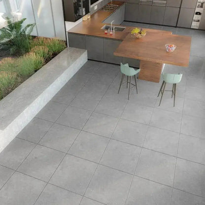 Outdoor Porcelain Tile Ark Silver 600x600x20mm Bien