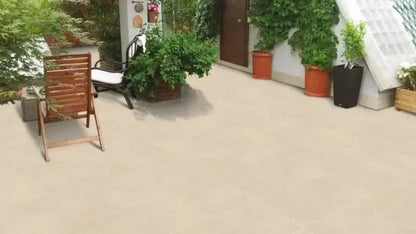 Outdoor Porcelain Tile Ark ivory 600x600x20mm Bien