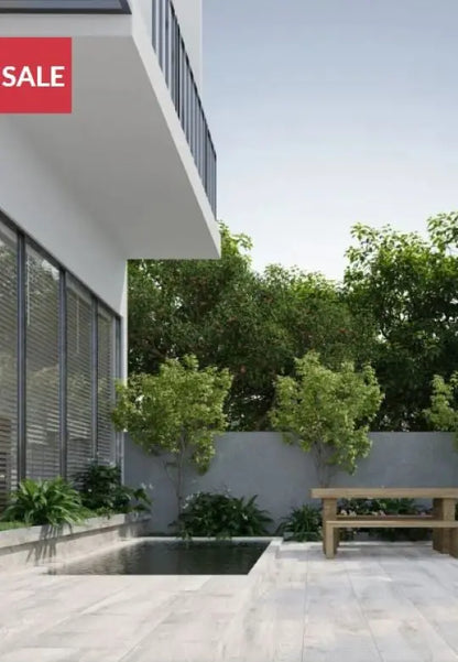 Outdoor Porcelain Tile Silver wood Grey 300x1200x20mm Bien