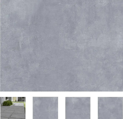 Driveway Outdoor Porcelain Tiles Stone Grey 600x600x30 mm concrete effect