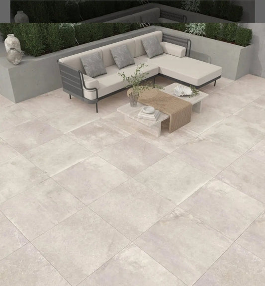 Outdoor Porcelain Tile Stonemix Gold 800x800x20mm Bien