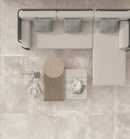 Outdoor Porcelain Tile Stonemix Gold 800x800x20mm Bien