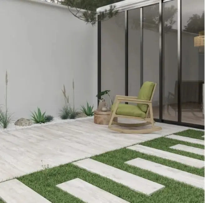 Outdoor Porcelain Tile wood effect Islay Maple 300x1200x20mm Bien