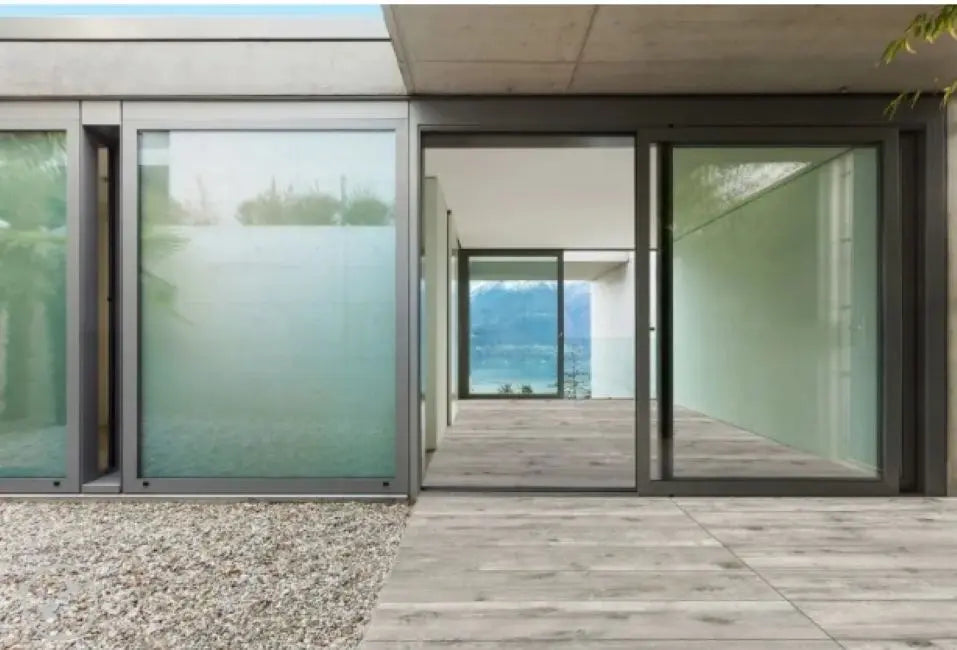 Outdoor porcelain Tile wood effect Arno Grey 300x1200x20mm Bien