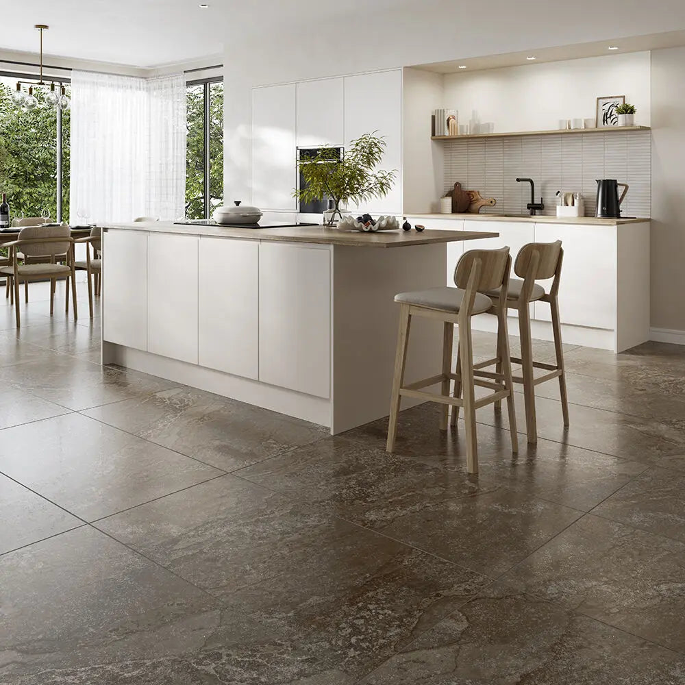 Oxide Planet 1198x598 mm Semi polished Porcelain wall & Floor Tiles £54.99 sq.m Vero