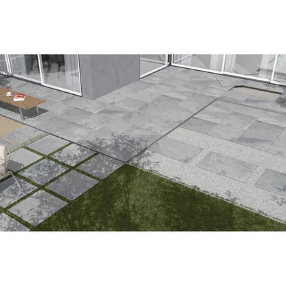 Brazil Slate Grey 60x90x2 cm Outdoor Porcelain Paving £33.30 sq.m Vivido Tiles Uk 