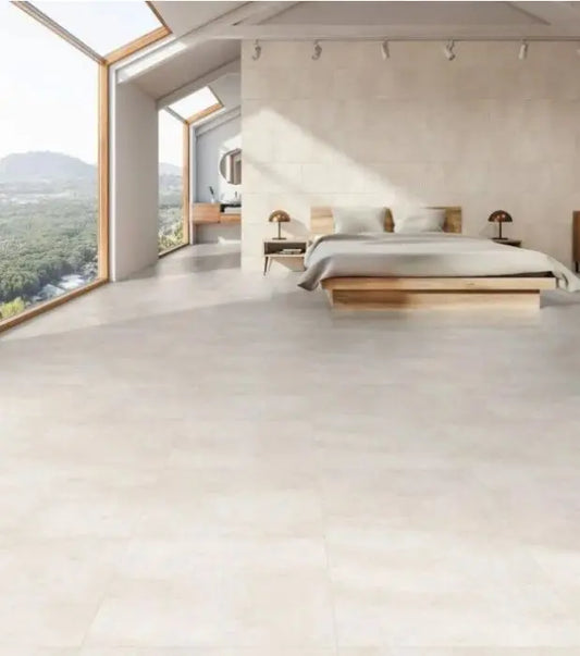 Porcelain Tiles  Ark ivory matt 60x60 cm concrete effect Bien