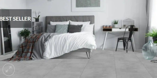 Porcelain Tiles  Ark silver matt 60x60 cm concrete effect Bien