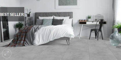 Porcelain Tiles  Ark silver matt 60x60 cm concrete effect Bien
