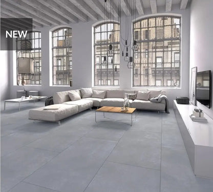 Porcelain tiles Luna cool grey 60x120X0.7 cm Matt wall & floor TS