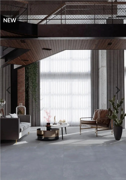 Porcelain tiles Luna cool grey 60x120X0.7 cm Matt wall & floor TS