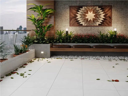 Porcelain tiles Luna off white  60x60x0.7 cm thin wall and floor Bien