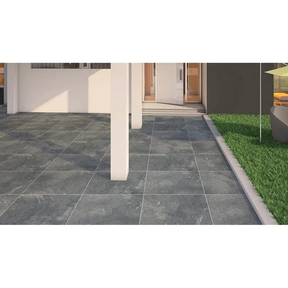 QUARTZ Grey Paver 60x90x2 cm Outdoor Porcelain Paving £36.00sq.m Vivido Tiles Harrogate 