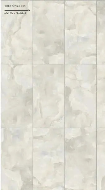R ONYX SKY 60x120 cm Polished Onyx Tiles from £27.50 sq.m Vivido