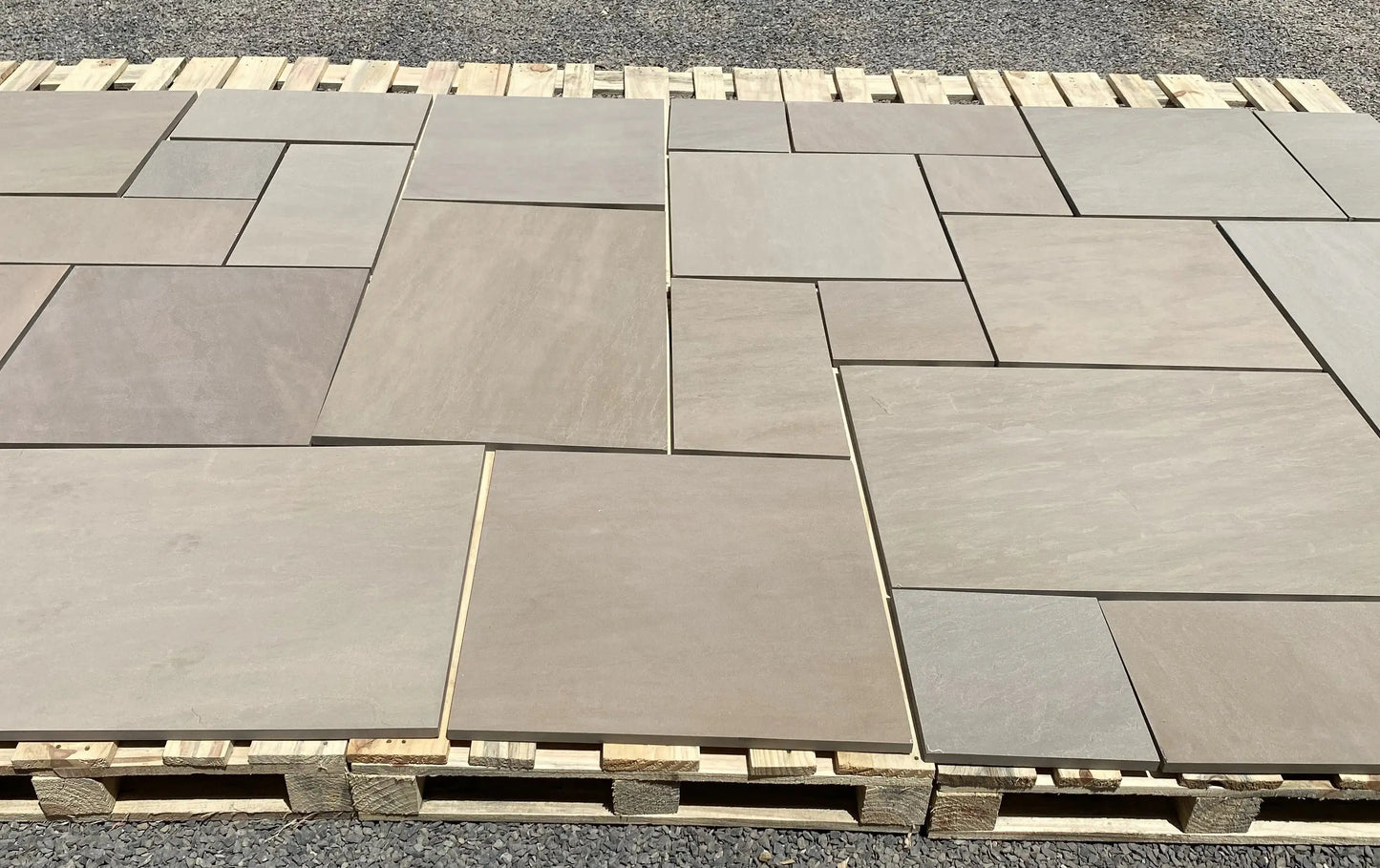 Raj Green 600x900x20 mm Outdoor Porcelain Tiles Paving slabs ONLY £27.99 sq.m Vivido Tiles Uk 