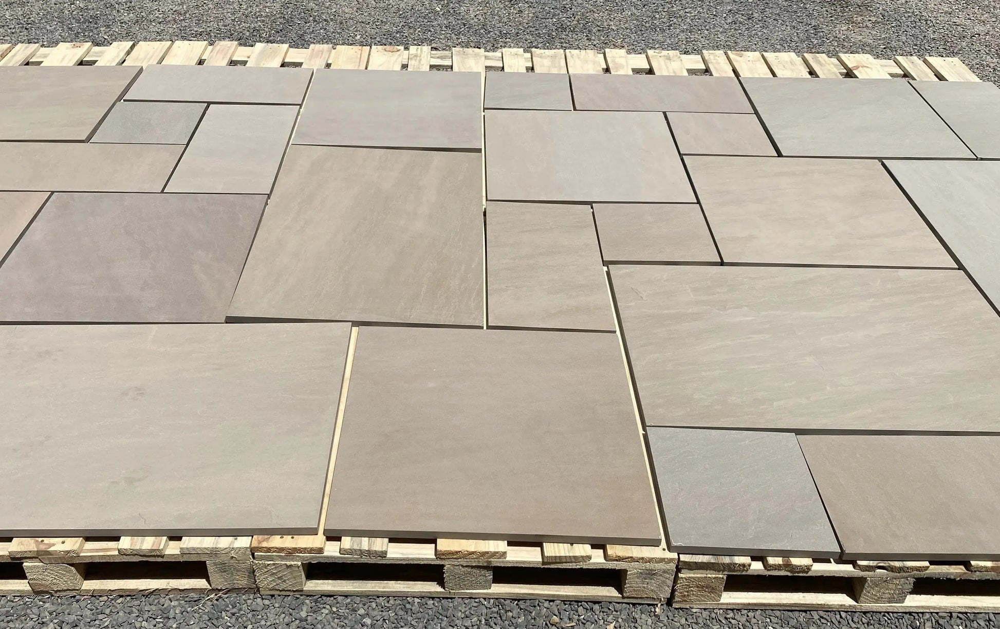 Raj Green 600x900x20 mm Outdoor Porcelain Tiles Paving slabs ONLY £27.99 sq.m Vivido Tiles Uk 