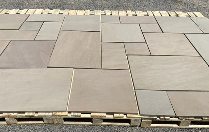 Raj Green 600x900x20 mm Outdoor Porcelain Tiles Paving slabs ONLY £27.99 sq.m Vivido Tiles Uk 