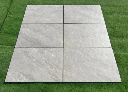 Rasa Grey 600x900x20 mm Outdoor Porcelain Tiles Paving slabs ONLY £27.99 sq.m Vivido Tiles Harrogate 