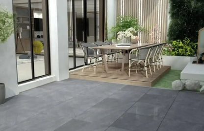 Rasa Nero 600x600x20mm Outdoor Porcelain Tiles from £32.99 sq.m Bien