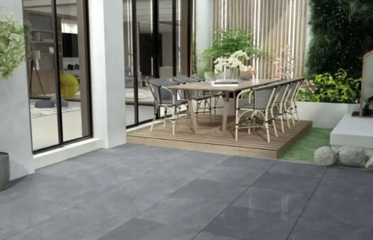 Rasa Nero 600x600x20mm Outdoor Porcelain Tiles from £32.99 sq.m Bien