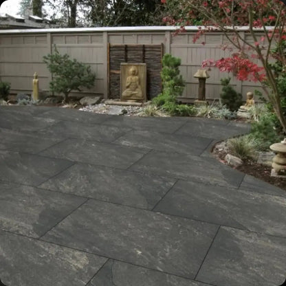 Rasa Nero 600x900x20 mm Outdoor Porcelain Tiles Paving slabs ONLY £27.99 sq.m Vivido Tiles Uk 