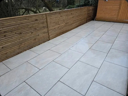 Rasa White 600x900x20 mm Outdoor Porcelain Tiles Paving slabs ONLY £27.99 sq.m Vivido Tiles UK 