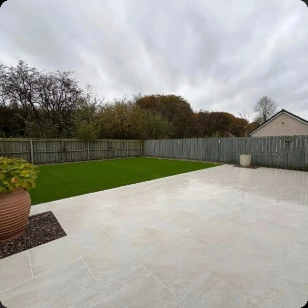 Rasa White 600x900x20 mm Outdoor Porcelain Tiles Paving slabs ONLY £27.99 sq.m Vivido Tiles UK 