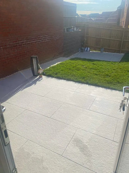 Rock pearl 600x1200x20mm Outdoor Porcelain Tiles Paving from £38.10 sq.m Bien