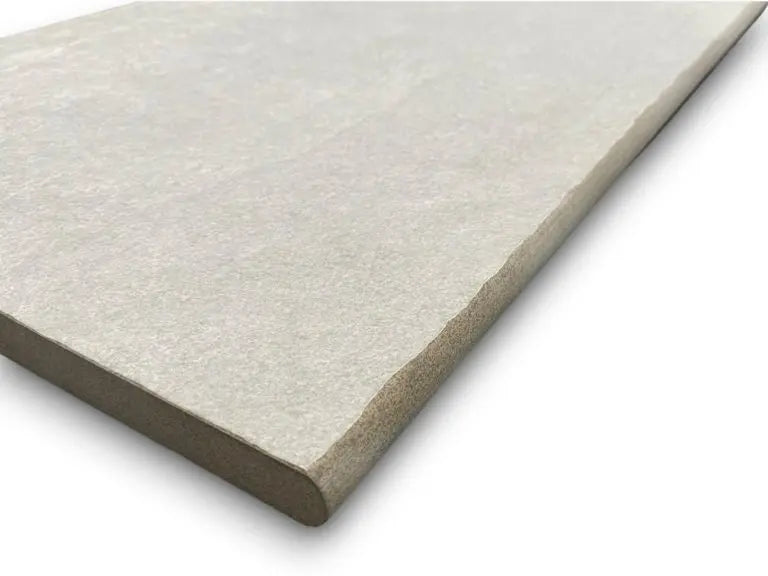 Rockface Grey Bullnose 300x1200x20 mm Outdoor Porcelain Tile £45.00 each TS