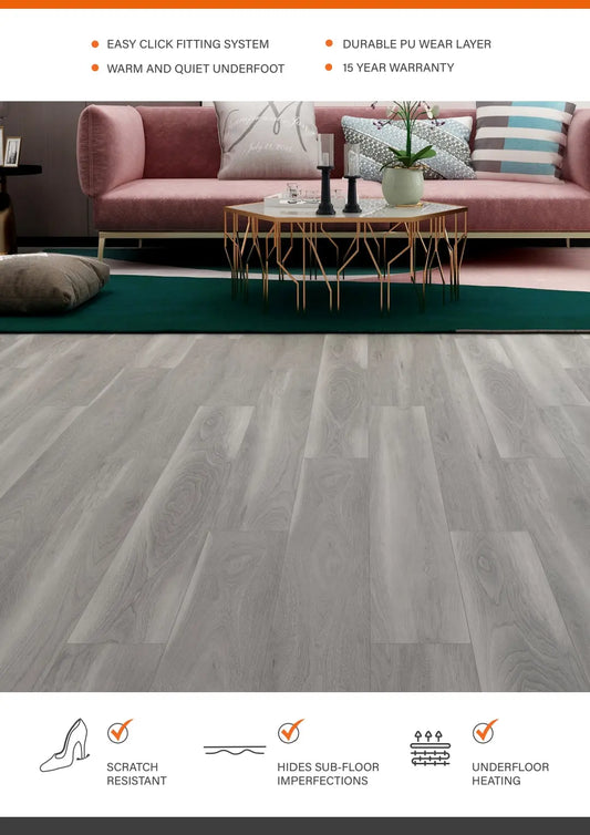 SHAD OAK ESTILO HARDCORE SPC Flooring | Herringbone from £19.99 sq.m Likewise