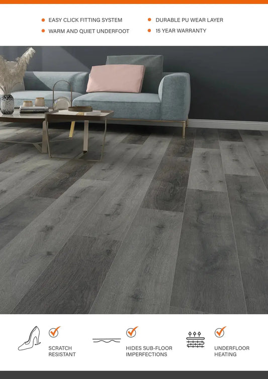 STONE OAK ESTILO HARDCORE SPC Flooring | Herringbone from £19.99 sq.m vivido-tiles-uk