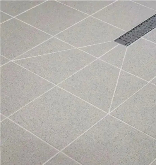 Salt & pepper Light grey Full body 30x30 cm Matt Porcelain Tiles from £19.99 sq.m - Vivido Tiles uk