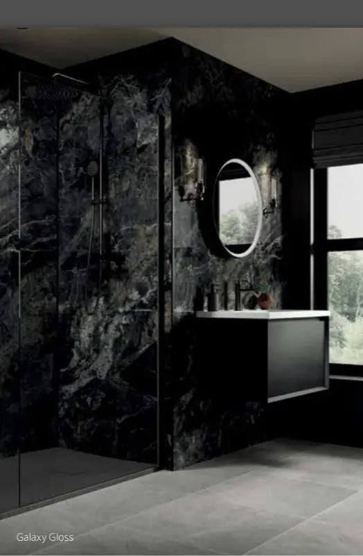 Shower wall panel Galaxy Gloss Gloss SPC wall panel 950x2400x6mm ( pack of 2 )