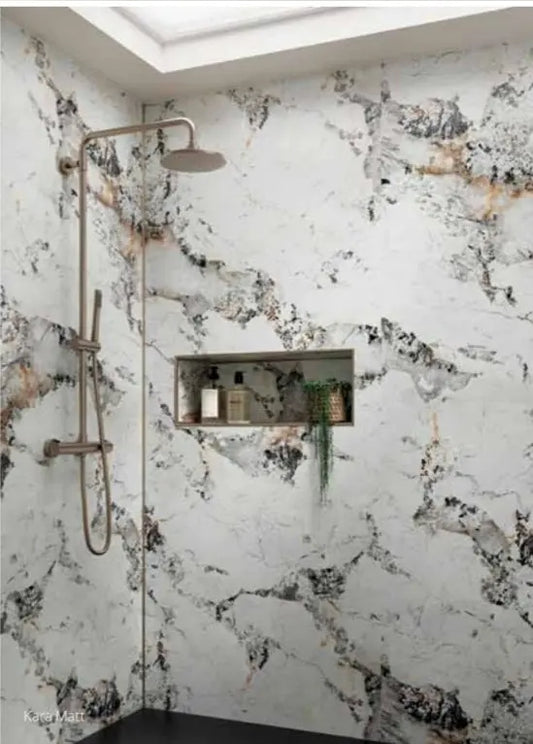 Shower wall panel Kara Matt SPC wall panel 950x2400x6mm ( pack of 2 )