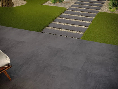 Siman Ivory 60 x 120 cm Concrete effect Outdoor Porcelain Tile from £38.99 sq.m vivido-tiles-harrogate