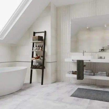 Anti Slip ( Slip stop) Lucky Grey 60x120 cm Matt Porcelain Tile from £24.99 sq.m Vivido Tiles Uk 