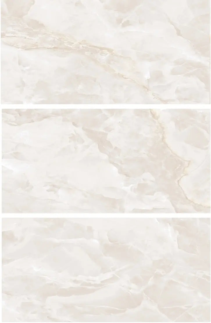 Spanish Collection Famous Onyx ivory 60x120 cm Matt Porcelain Tiles from £29.99 sq.m - Vivido Tiles