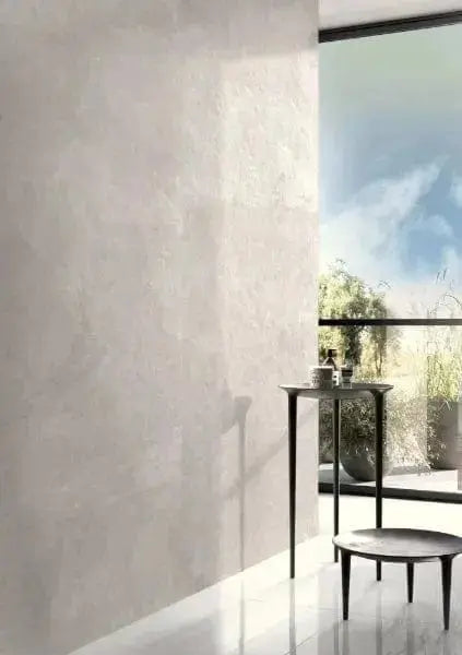 Tenerief White 120x120 cm Large Matt Porcelain Tile. from £39.99 sq.m vivido-tiles-uk
