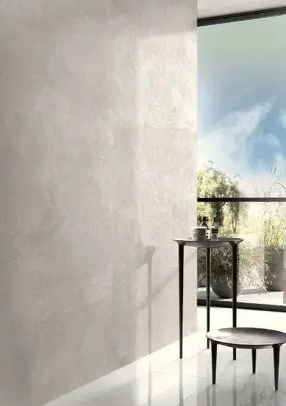 Tenerief White 120x120 cm Large Matt Porcelain Tile. from £39.99 sq.m vivido-tiles-uk