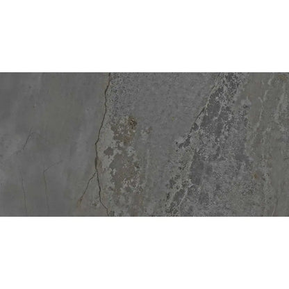 Dark Grey Planet 1198x598 mm Semi polished Porcelain wall & Floor Tiles £54.99 sq.m vivido-tiles-uk