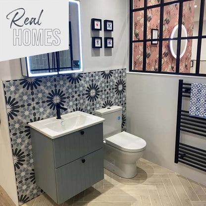 Spanish Gaudi Patterned Tiles Glazed Ceramic Wall & Floor 250x250mm £54.99 sq.m Vero