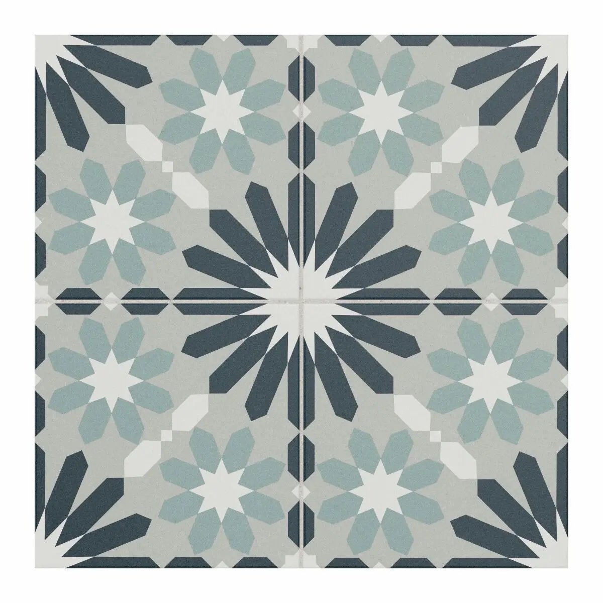 Spanish Gaudi Patterned Tiles Glazed Ceramic Wall & Floor 250x250mm £54.99 sq.m Vero