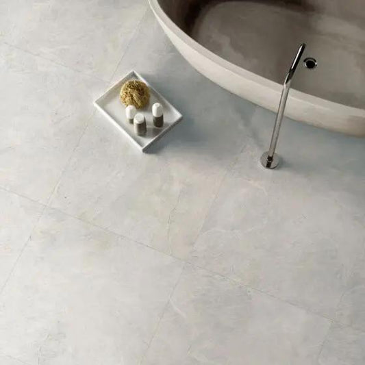 Spanish Genisis Light Grey matt Porcelain Tiles 120x120 cm £83.99 sq.m IMP
