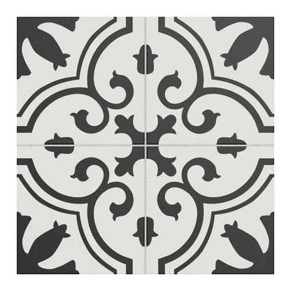 Spanish Gaya Patterned Tiles Glazed Ceramic Wall & Floor 250x250mm £54.99 sq.m vivido-tiles-harrogate