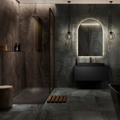 Spanish Iron Copper Semi polished 60x120 cm Porcelain Tiles from £64.99 sq.m Vero