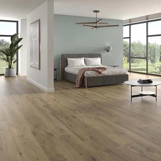 Spanish Kin Dark Oak matt 20x120 cm wood effect porcelain tiles from £38.99 Vero